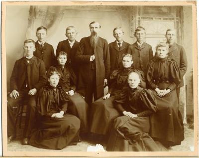 Norunga Lutheran Church Confirmation class of 1896