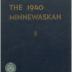 Glenwood High School 1940 yearbook "Minnewaskan" Glenwood, Minnesota