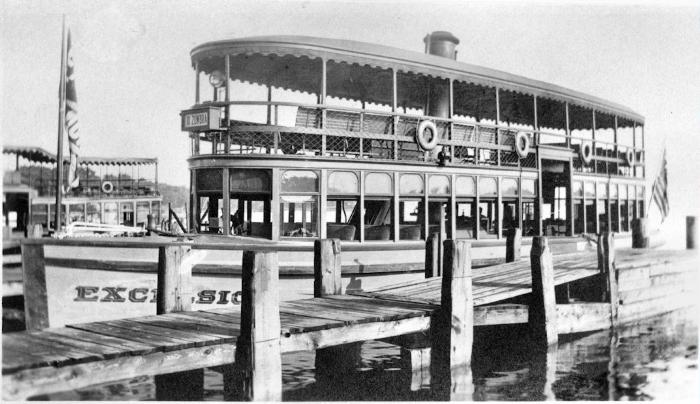 Steamboat Streetcar Boat Excelsior