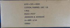 1 Pound Purified Cotton