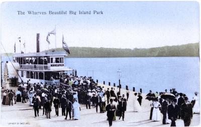 The Wharves.  Beautiful Big Island Park