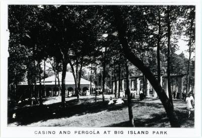 Casino and Pergola at Big Island Park