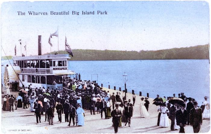 The Wharves.  Beautiful Big Island Park