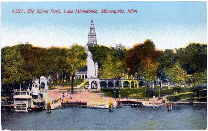 4321.  Big Island Park, Lake Minnetonka, Minneapolis, Minn.