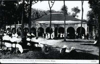 Music Hall, Big Island Park, Lake Minnetonka, Minn.  10304