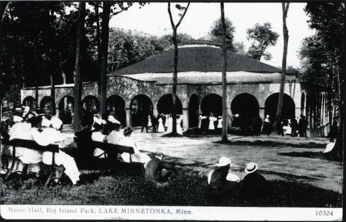 Music Hall, Big Island Park, Lake Minnetonka, Minn.  10304