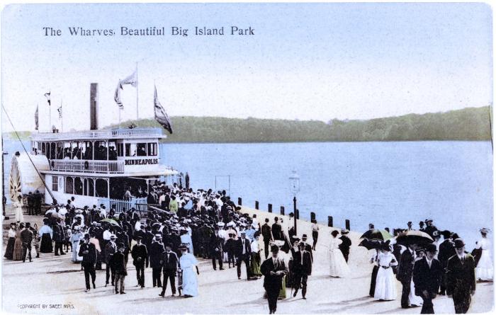 The Wharves.  Beautiful Big Island Park