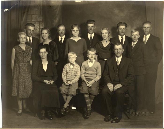 Albert J. Anderson family photo