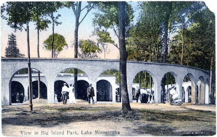 View in Big Island Park, Lake Minnetonka
