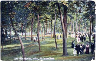 Lake Minnetonka, Minn, Big Island Park.