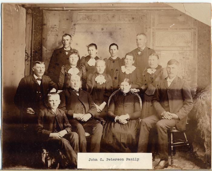 John C. Peterson family photo