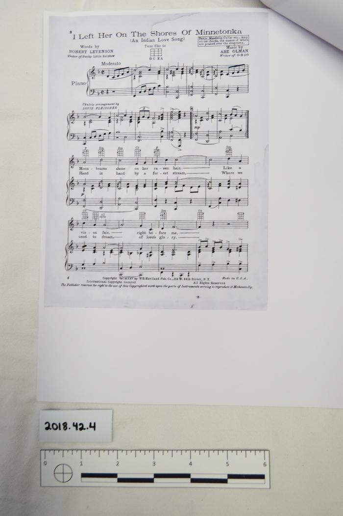 Copy of Sheet Music