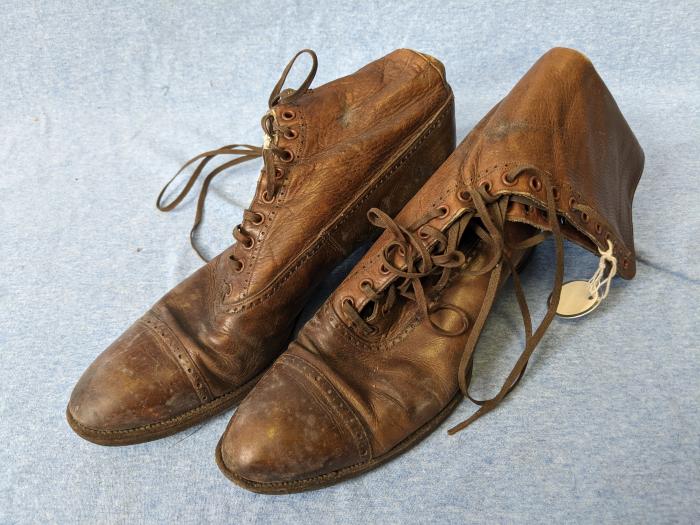 Shoes from WW1 Nurse's Uniform