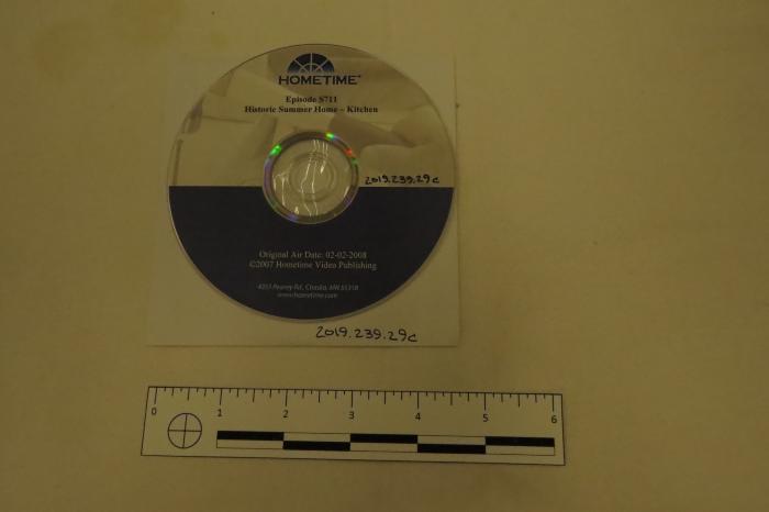 Digital Videodisc, "Historic Summer Home - Kitchen Demo", 2008