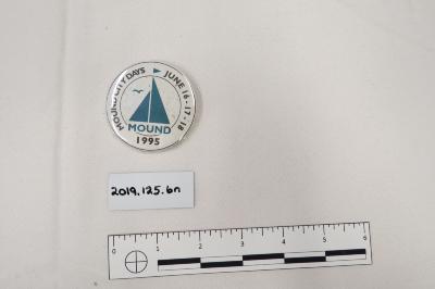 Pinback Button, "Mound City Days", 1995