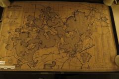 Advertising Map of Lake Minnetonka - Streater Lumber Co.