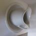 White Ironstone Wash Pitcher