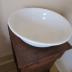 White Stone China Wash Pitcher