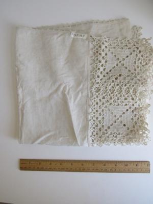 White Bureau Scarf