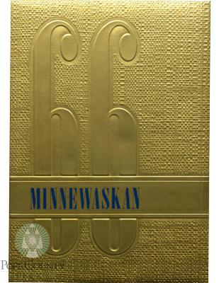 Glenwood High School 1966 yearbook "Minnewaskan" Glenwood, Minnesota