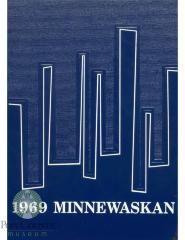 Glenwood High School 1969 yearbook "Minnewaskan" Glenwood, Minnesota