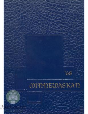 Glenwood High School 1968 yearbook "Minnewaskan" Glenwood, Minnesota