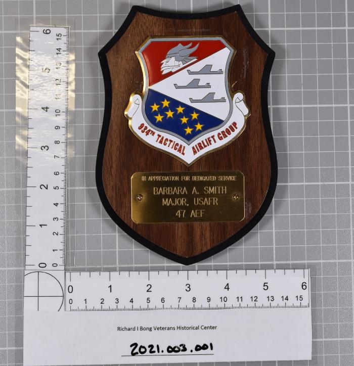 Air Force Appreciation Plaque