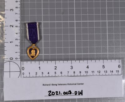 Miniature Purple Heart Medal 