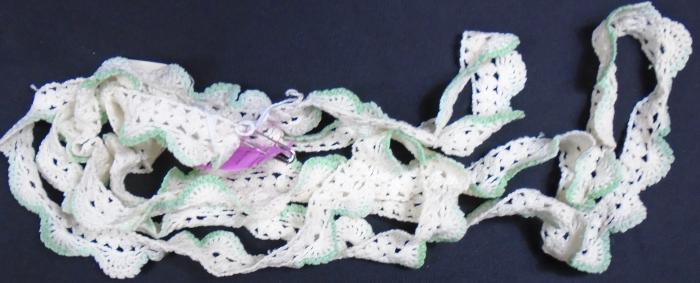 2 Pieces of Crocheted Lace