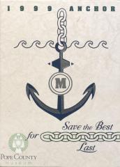 Minnewaska Area High School 1999 yearbook "Anchor"