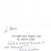 Mary Anderson Awards, 1975-2002, Congratulatory Card