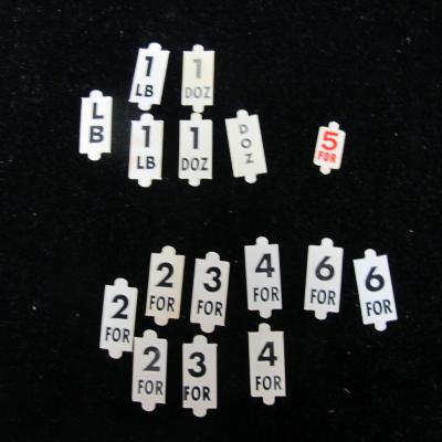 [Set of Pricing Signs