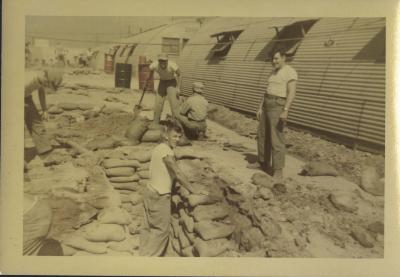 Filling Sandbags