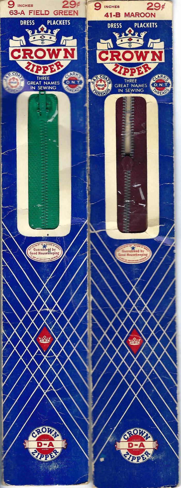 Crown Zippers