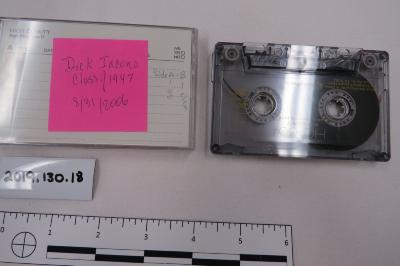 Cassette Tape from Classroom Voices Project - Dick Iacono