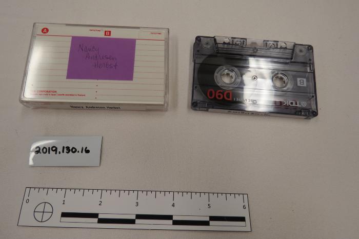 Cassette Tape from Classroom Voices Project - Nancy Andreson Herbst