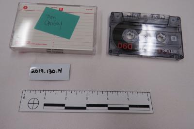 Cassette Tape from Classroom Voices Project - Don Gronberg