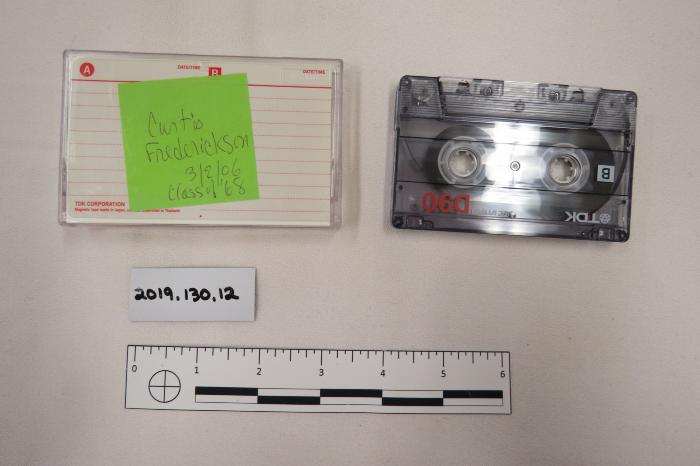 Cassette Tape from Classroom Voices Project - Curt Frederickson