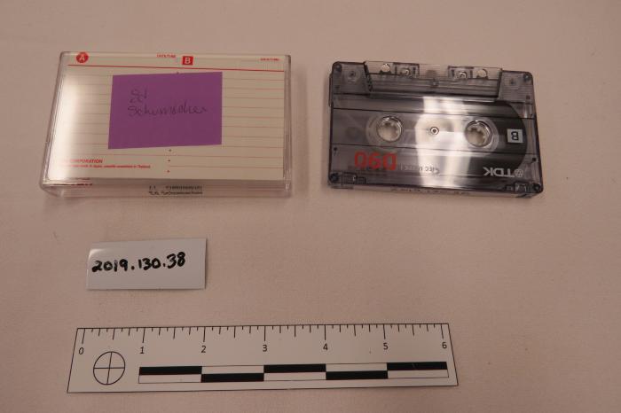 Cassette Tape from Classroom Voices Project - Ed Schumacher