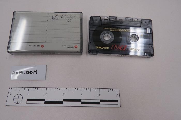 Cassette Tape from Classroom Voices Project - Jon Bloomberg