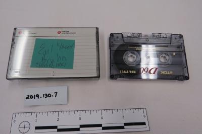 Cassette Tape from Classroom Voices Project - Earl Bruhn