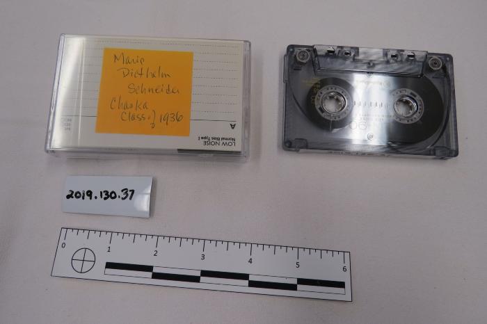 Cassette Tape from Classroom Voices Project - Marie Diethelm Schneider