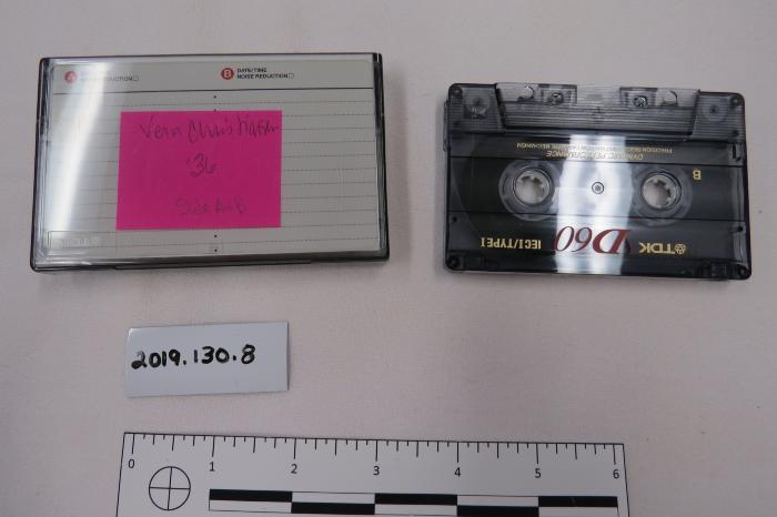 Cassette Tape from Classroom Voices Project - Vern Christianson