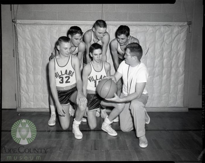 Villard High School Boys Basketball, Villard, Minnesota 