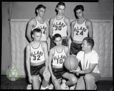 Villard High School Boys Basketball, Villard, Minnesota 