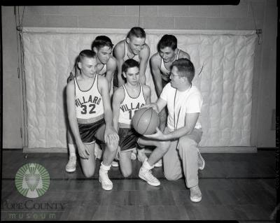 Villard High School Boys Basketball, Villard, Minnesota 
