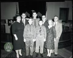 Scout Awards Participants at Glenwood Methodist Church, Glenwood Minnesota 