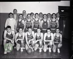 Glenwood High School Boys Basketball Team, Glenwood Minnesota 