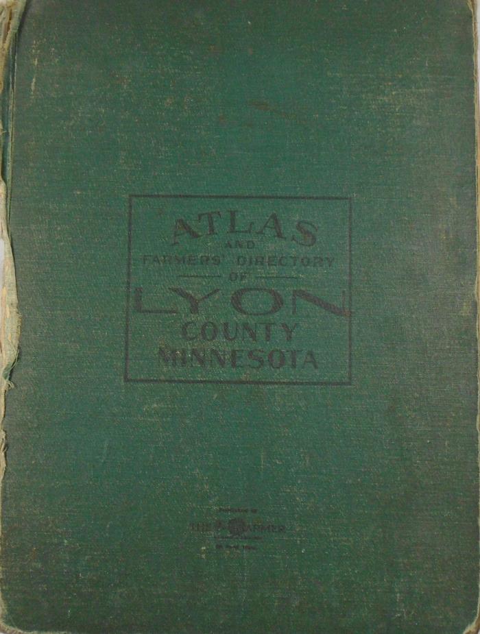 Atlas and Farmer's Directory of Lyon County, MN. 1914