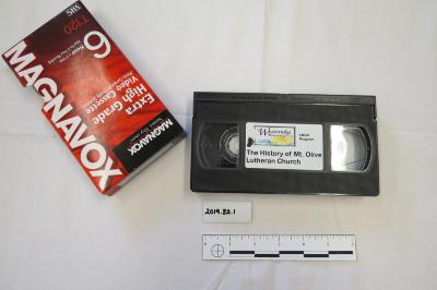 Videotape, "The History of Mount Olive Lutheran Church"